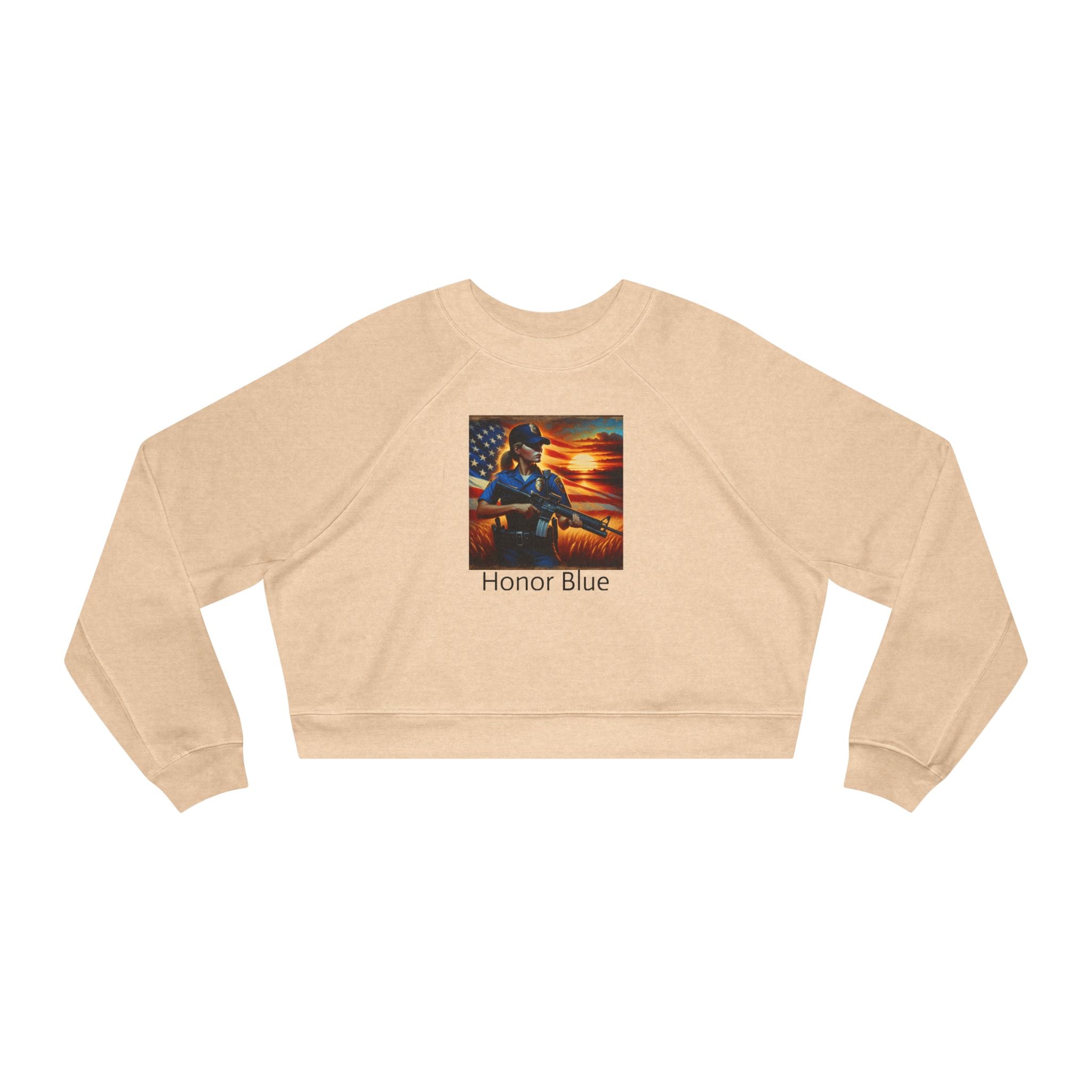 Women's Cropped Fleece Pullover