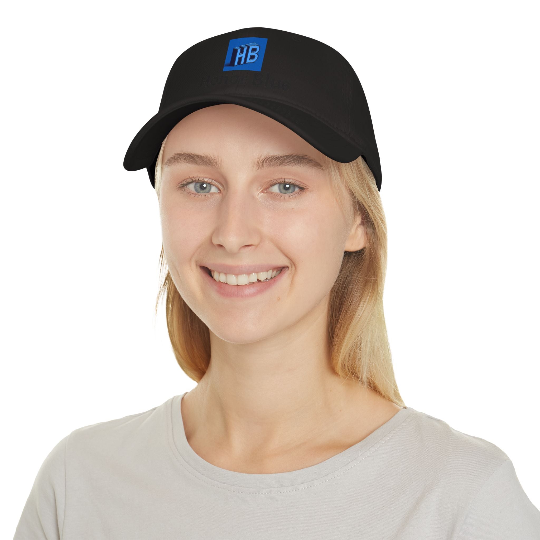 Honor Blue Low Profile Baseball Cap | Stylish Adjustable Cap, Perfect for Outdoor Activities, Casual Wear, and Gifts