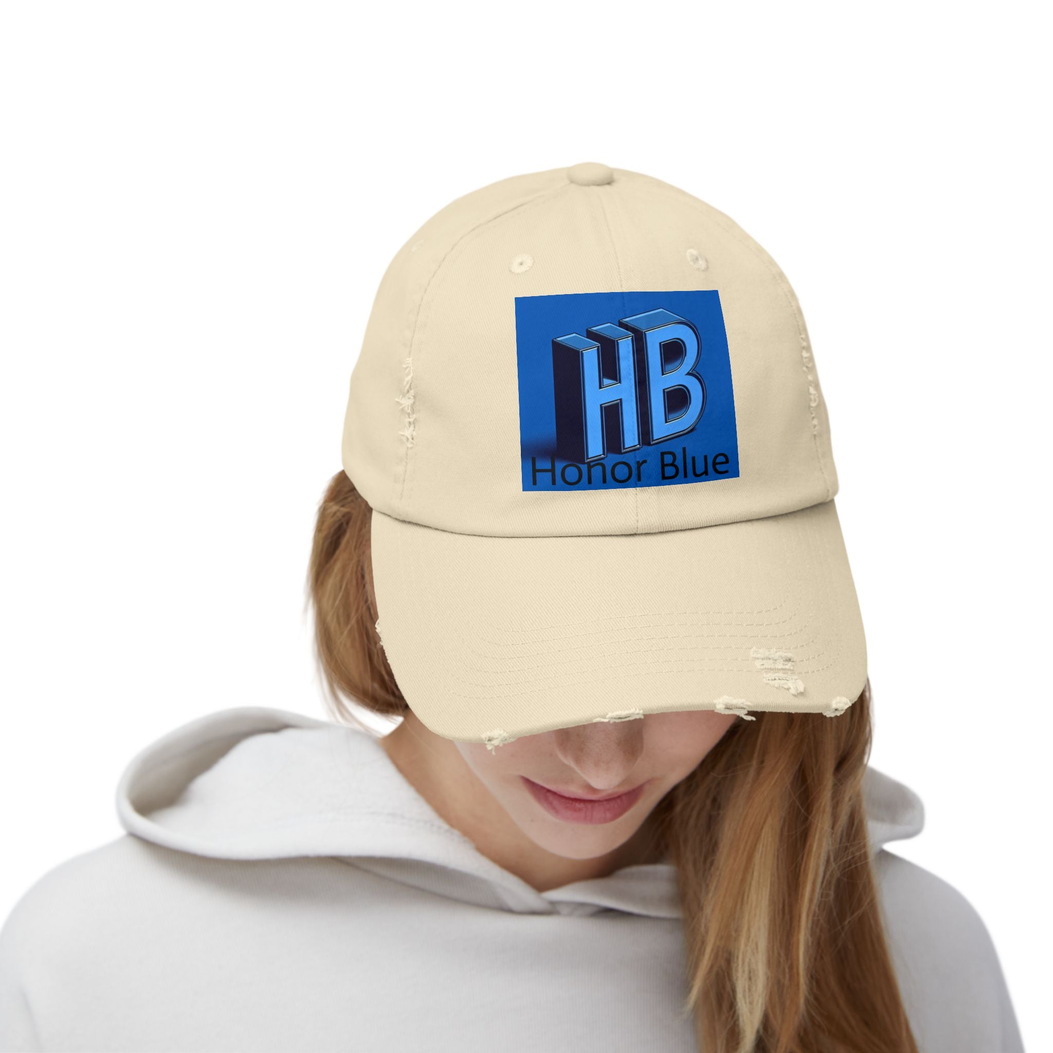 Unisex Distressed Cap