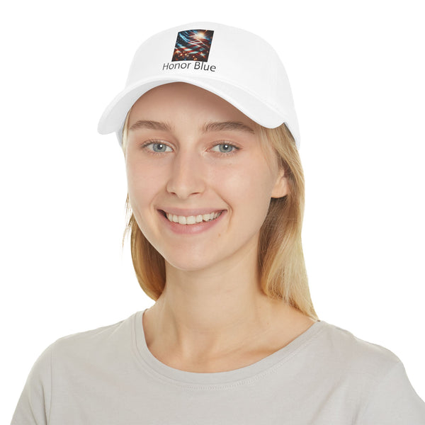 Honor Blue Low Profile Baseball Cap - Casual Style for Everyday Wear