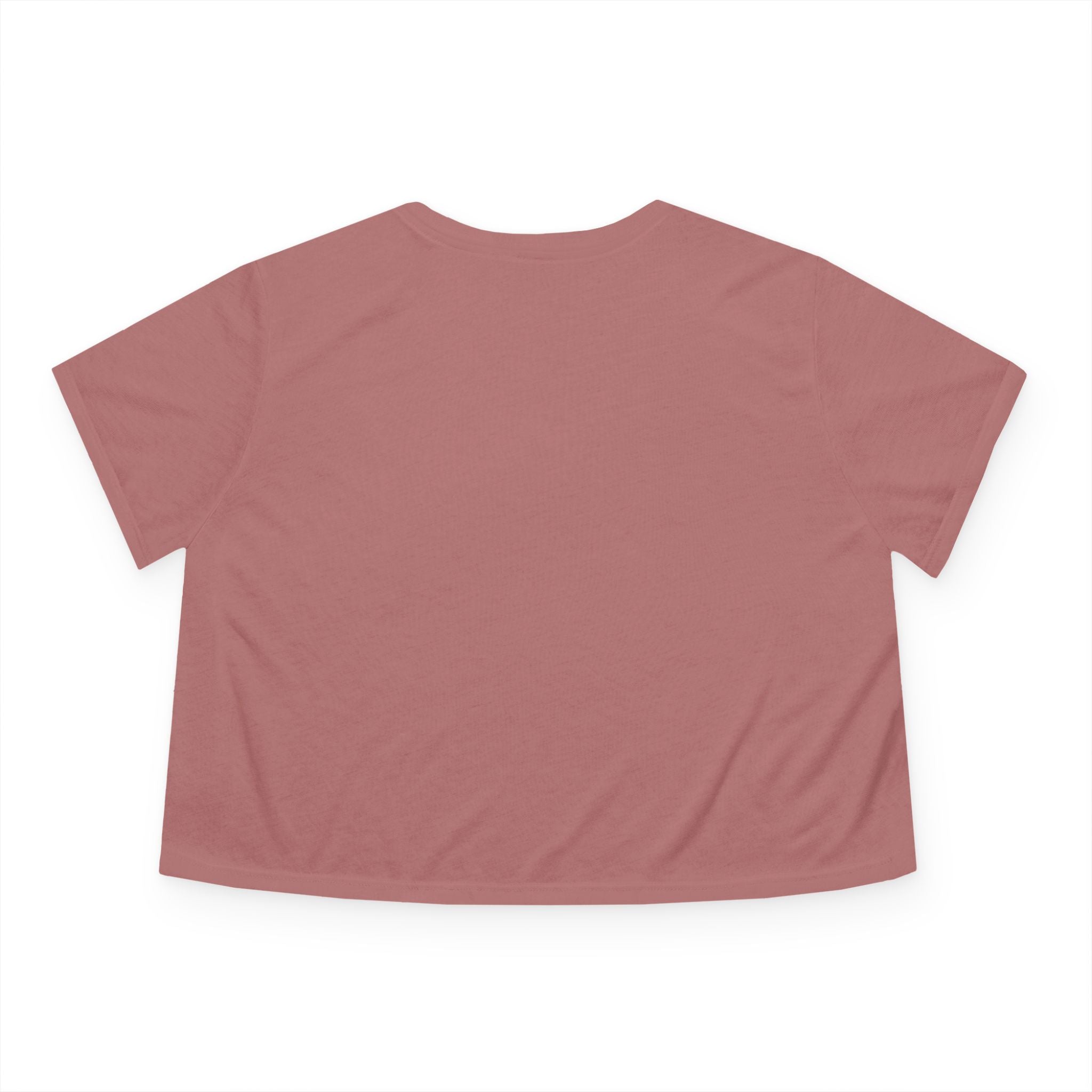Honor Blue Women's Flowy Cropped Tee - Stylish & Comfortable Casual Wear
