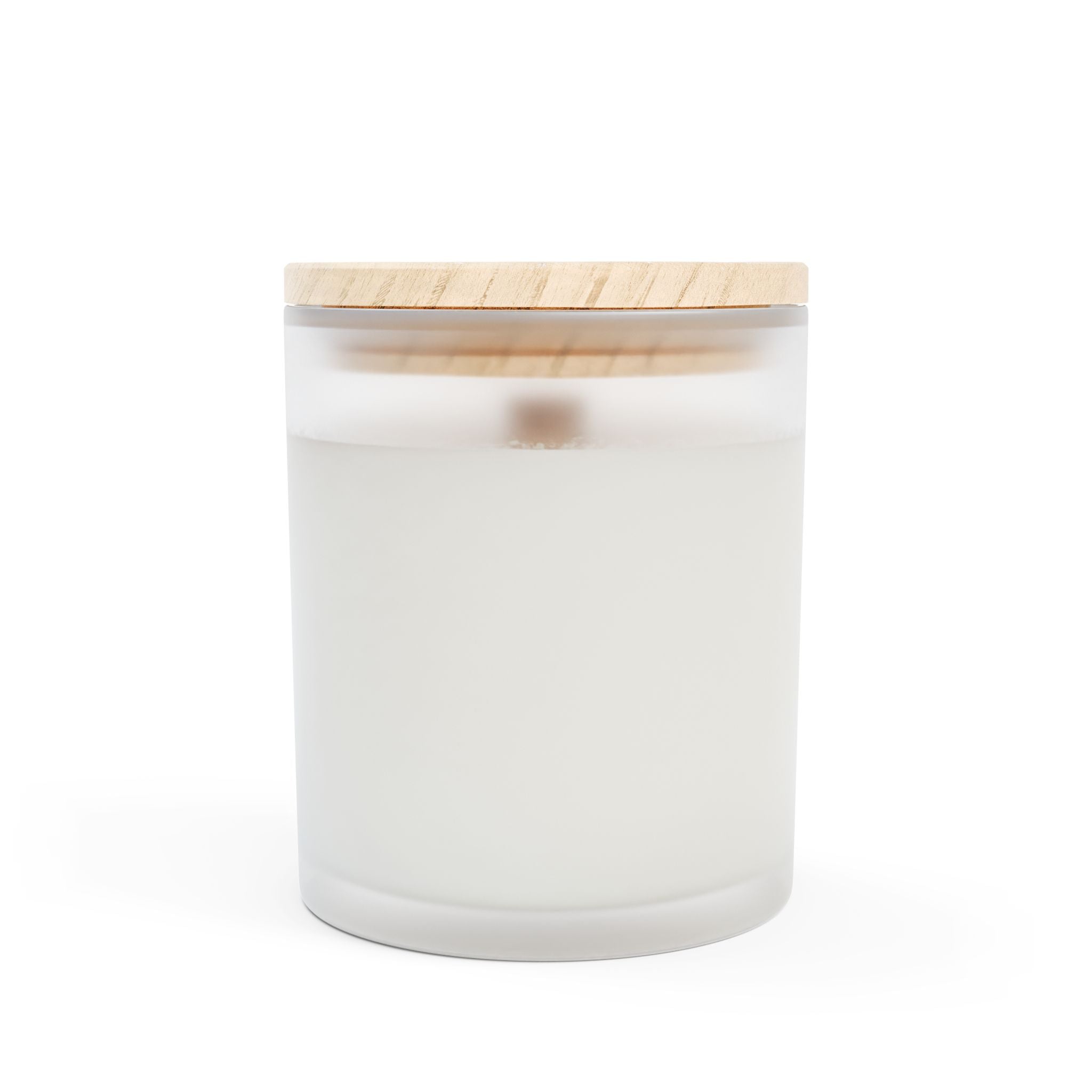 Honor Blue 11oz Frosted Glass Candle - Relaxing Aromatherapy Decor