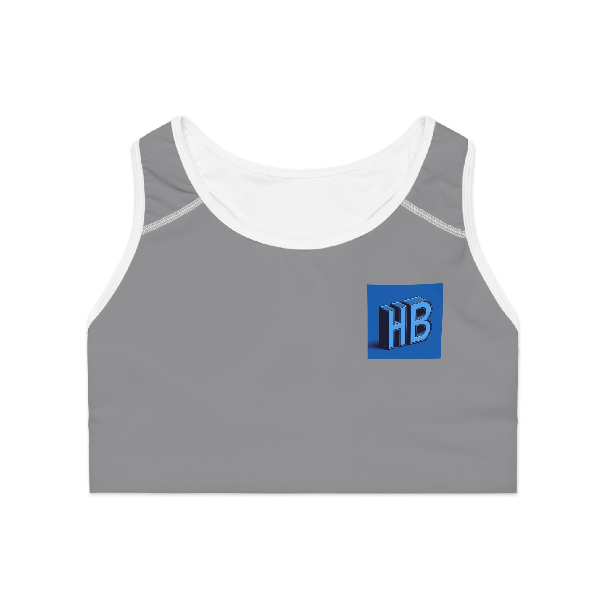 Honor Blue Sports Bra - Stylish Activewear for Comfort & Performance