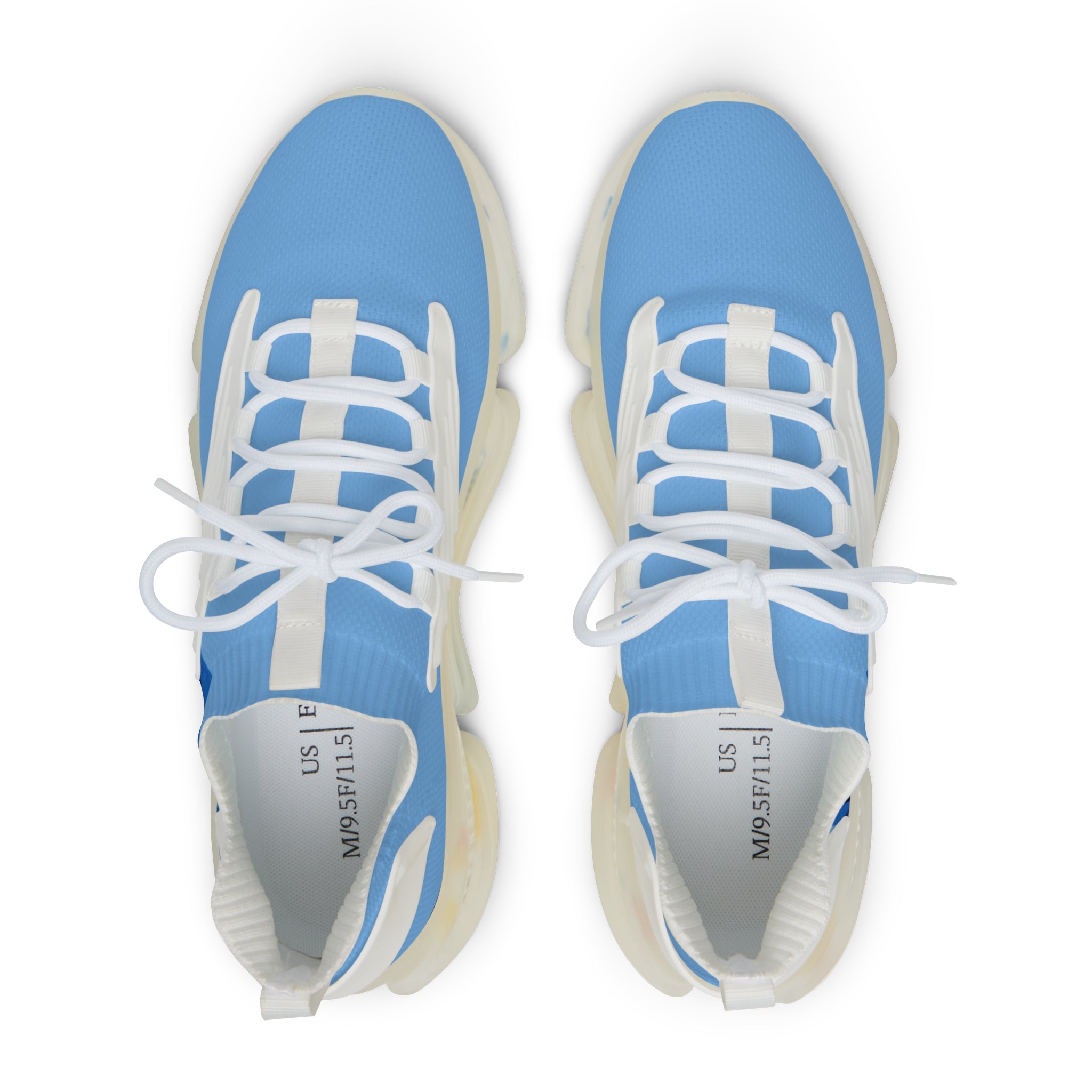 Men's Mesh Sneakers - Honor Blue Athletic Shoes for Style and Comfort