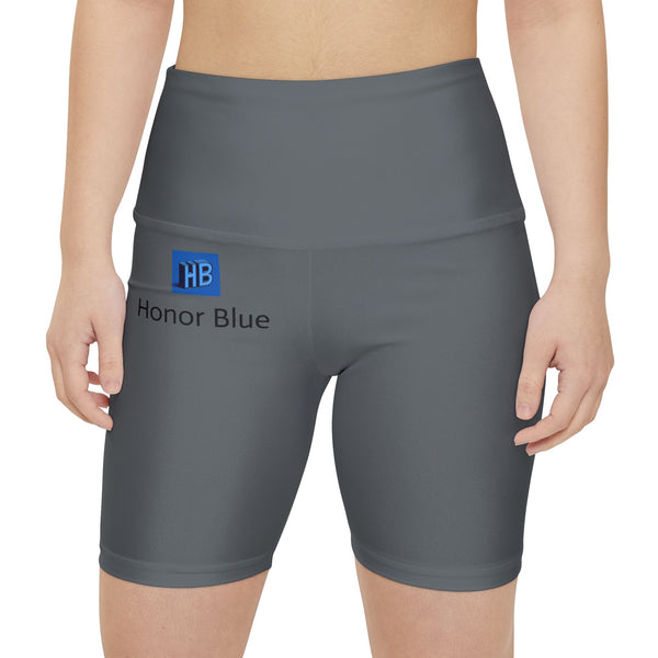 Honor Blue Women's Workout Shorts - Comfortable & Stylish Fitness Gear