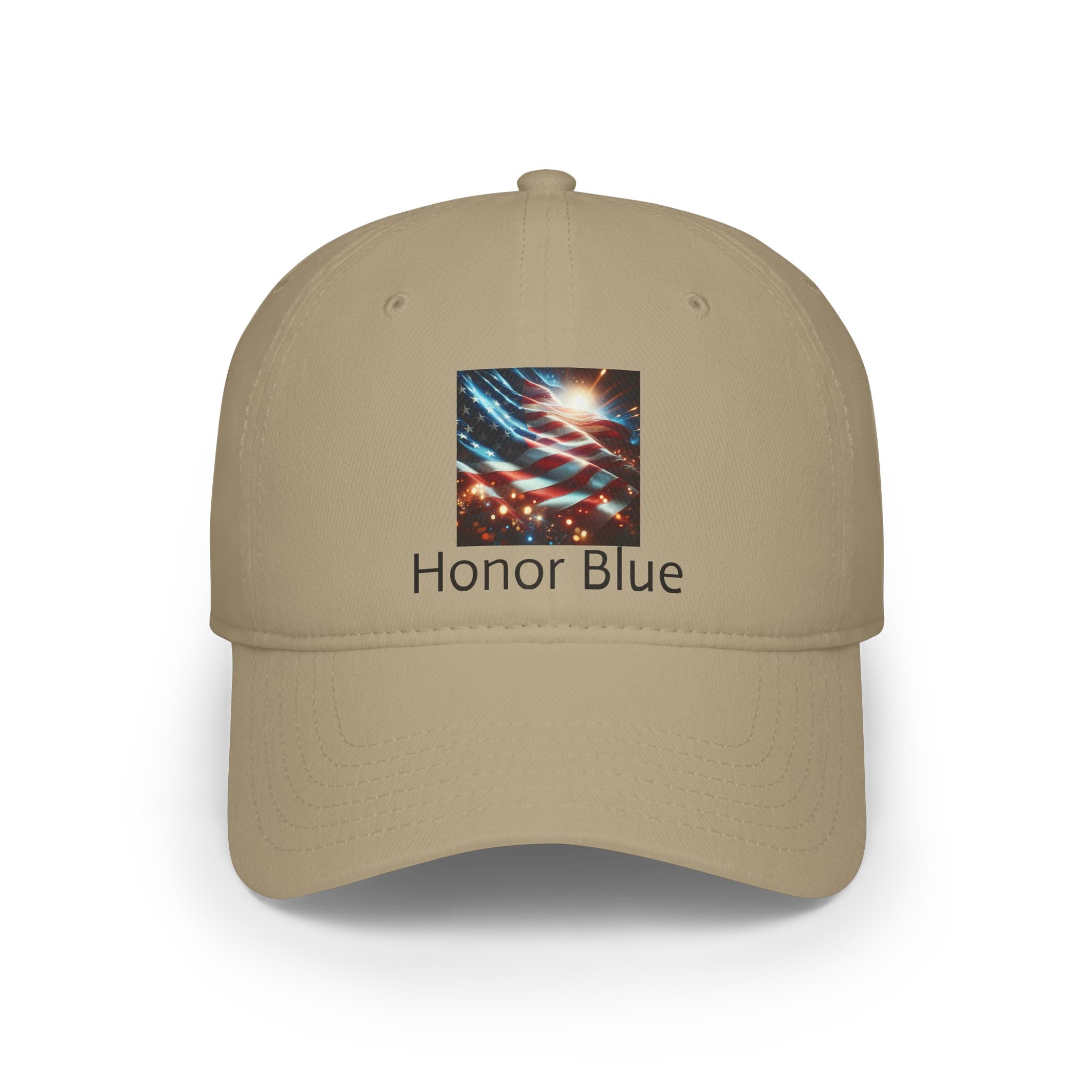 Honor Blue Low Profile Baseball Cap - Casual Style for Everyday Wear