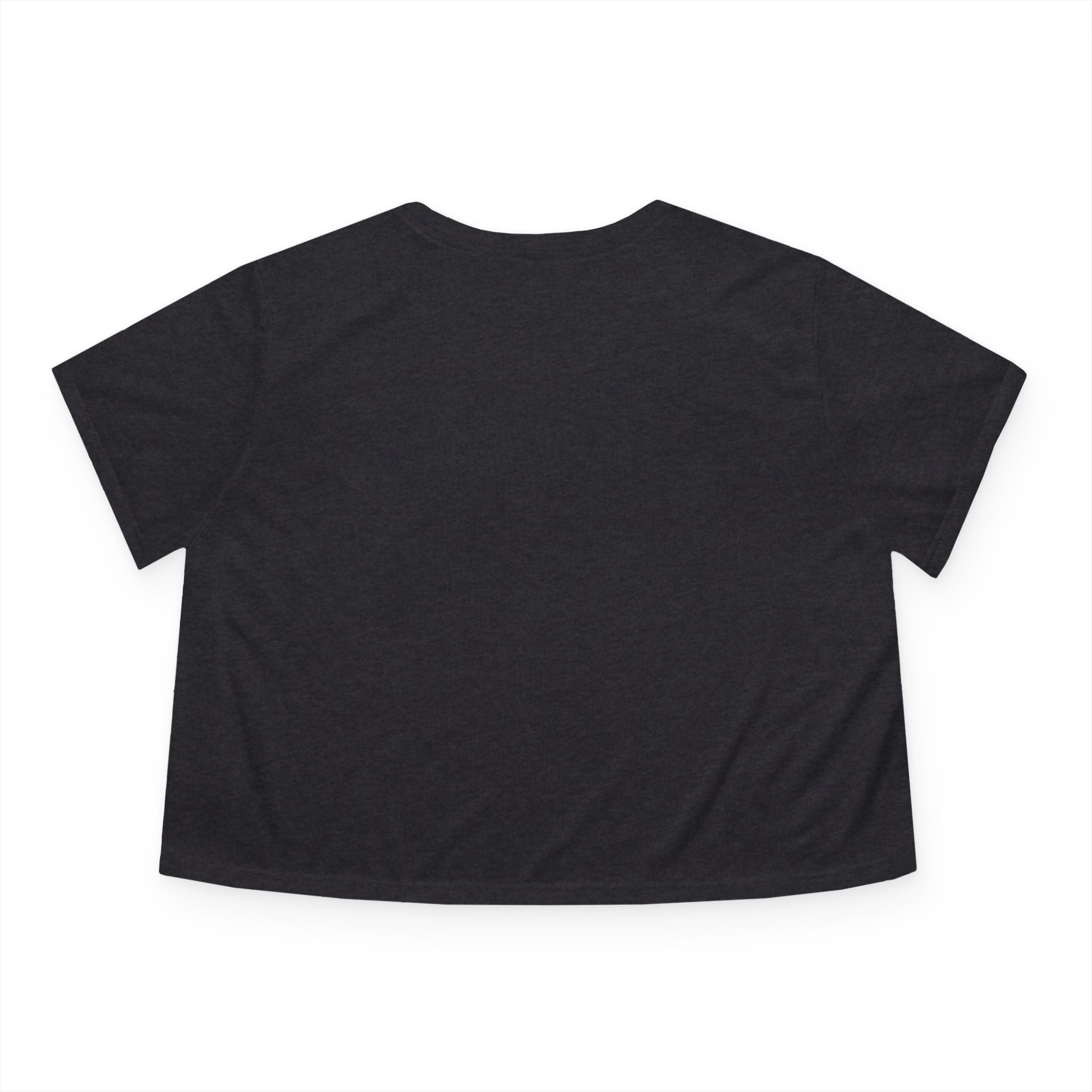 Honor Blue Women's Flowy Cropped Tee - Stylish & Comfortable Casual Wear