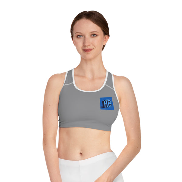 Honor Blue Sports Bra - Stylish Activewear for Comfort & Performance