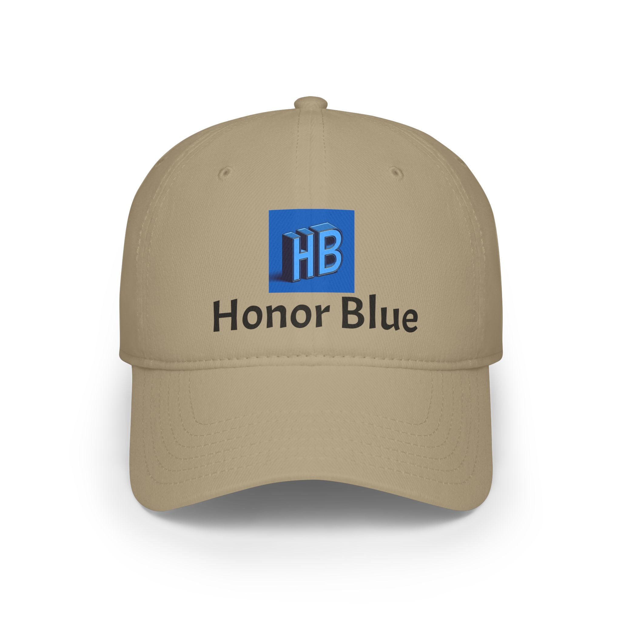 Honor Blue Low Profile Baseball Cap | Stylish Adjustable Cap, Perfect for Outdoor Activities, Casual Wear, and Gifts