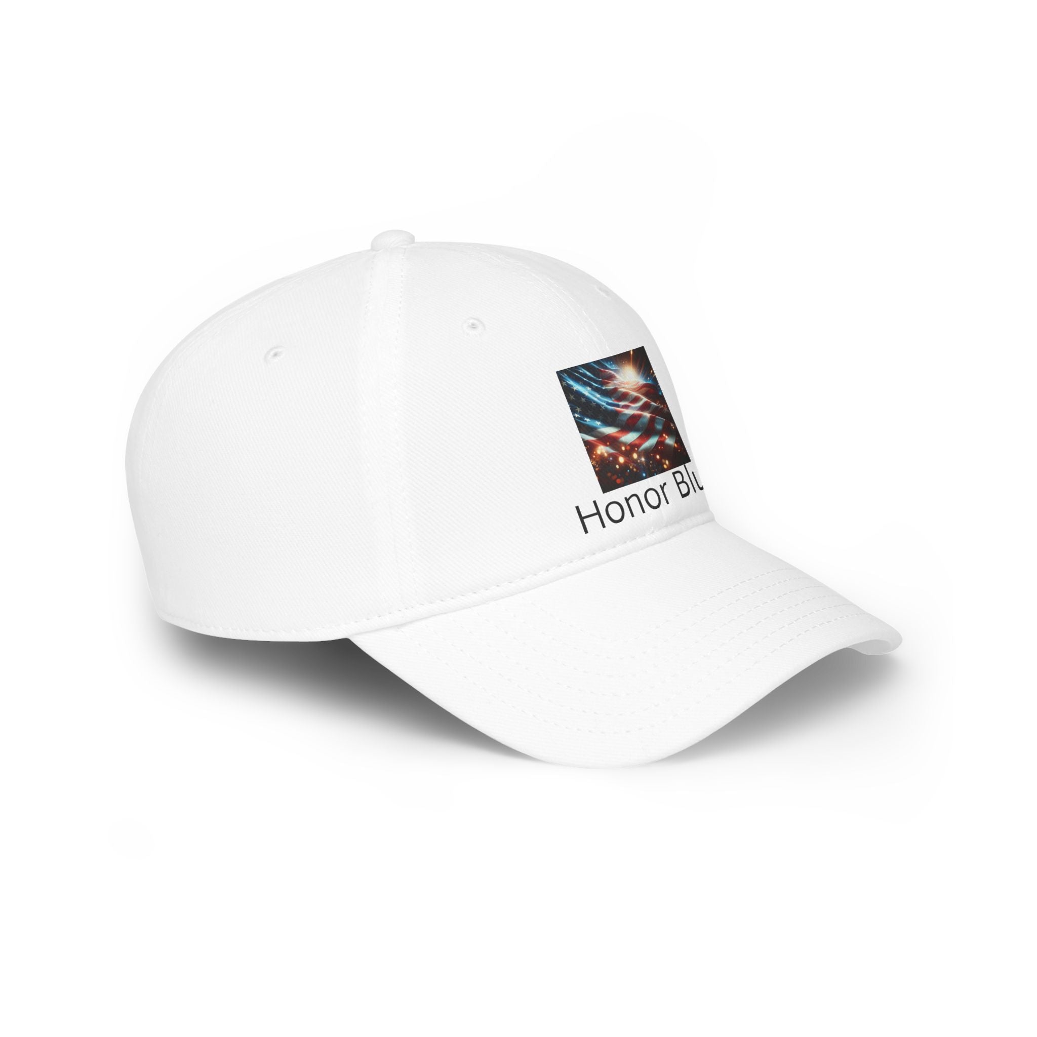 Honor Blue Low Profile Baseball Cap - Casual Style for Everyday Wear