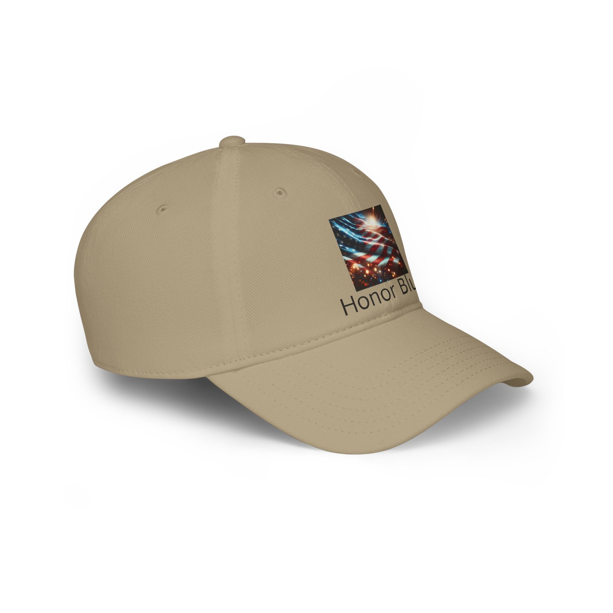 Honor Blue Low Profile Baseball Cap - Casual Style for Everyday Wear
