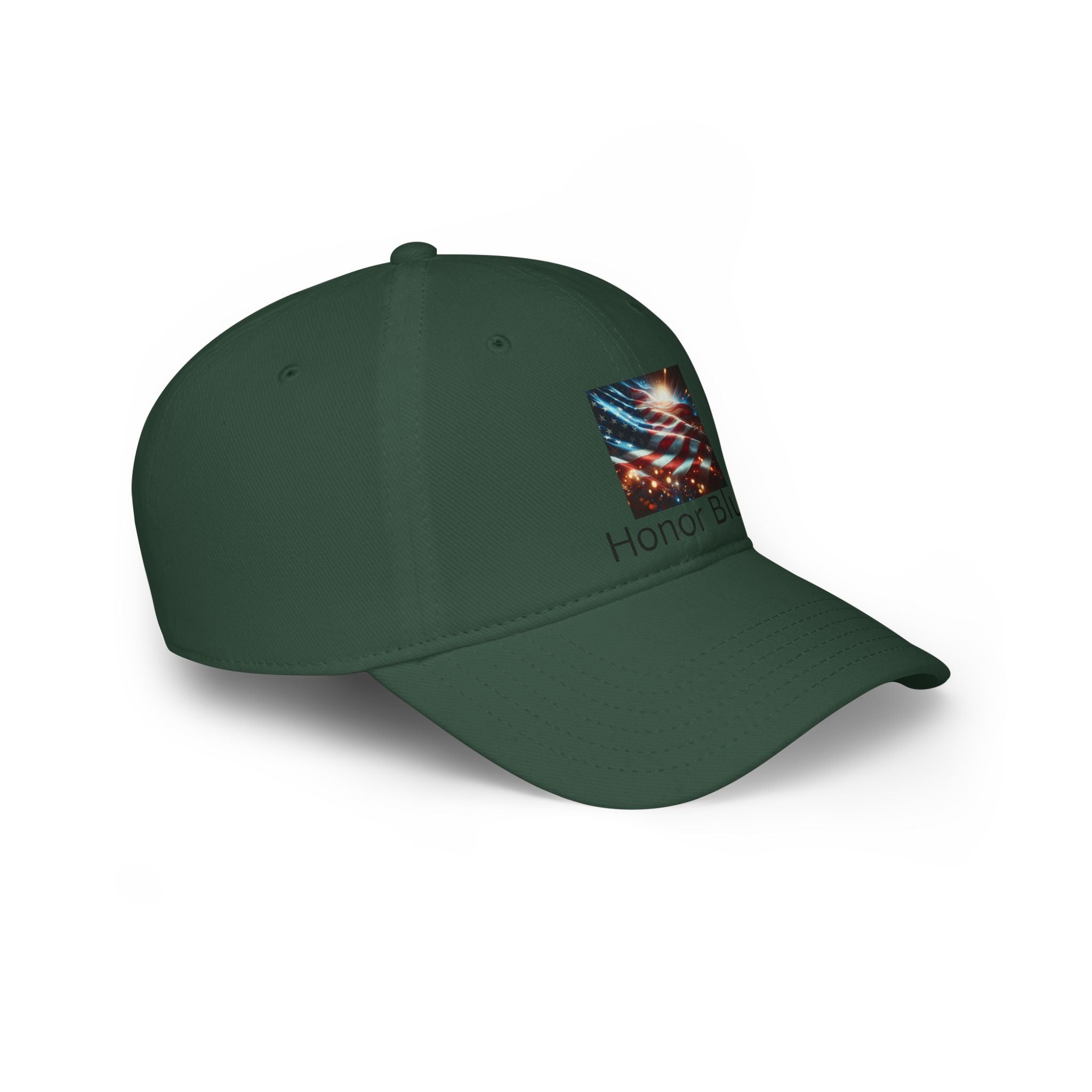 Honor Blue Low Profile Baseball Cap - Casual Style for Everyday Wear