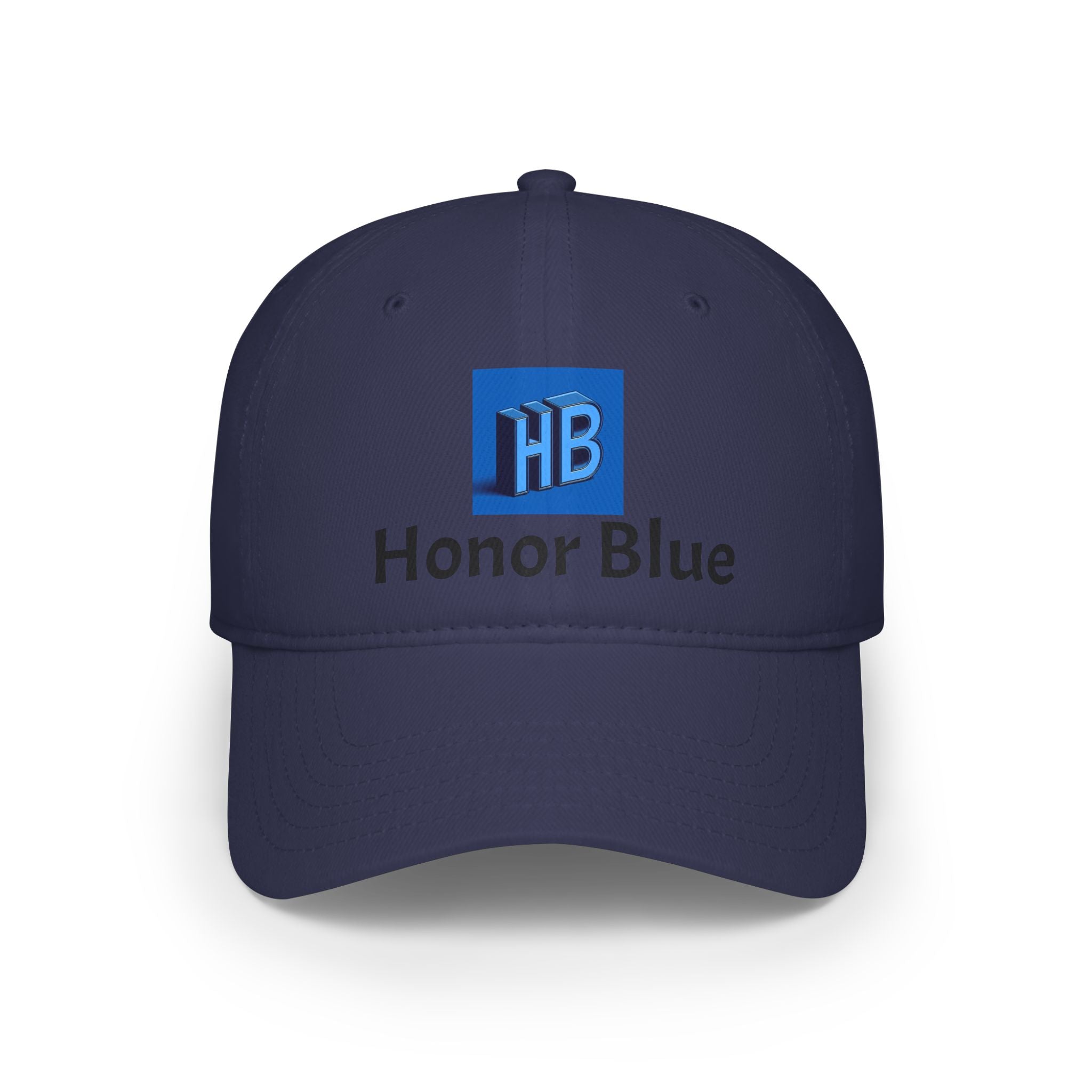 Honor Blue Low Profile Baseball Cap | Stylish Adjustable Cap, Perfect for Outdoor Activities, Casual Wear, and Gifts