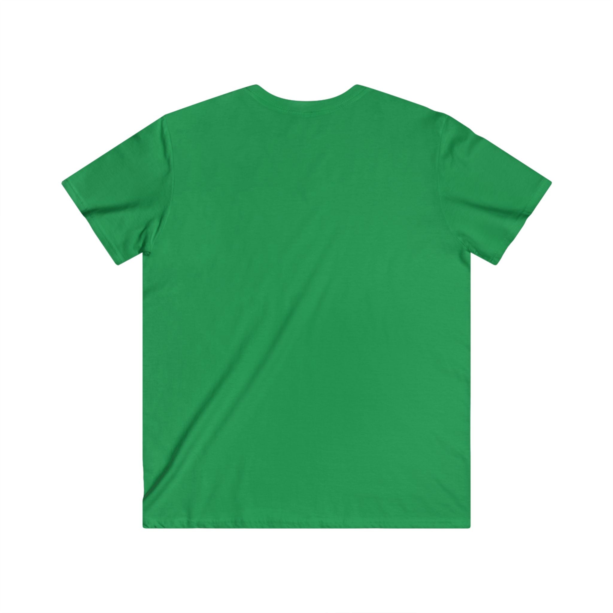Honor Blue Men's Fitted V-Neck Tee - Casual Style for Every Occasion