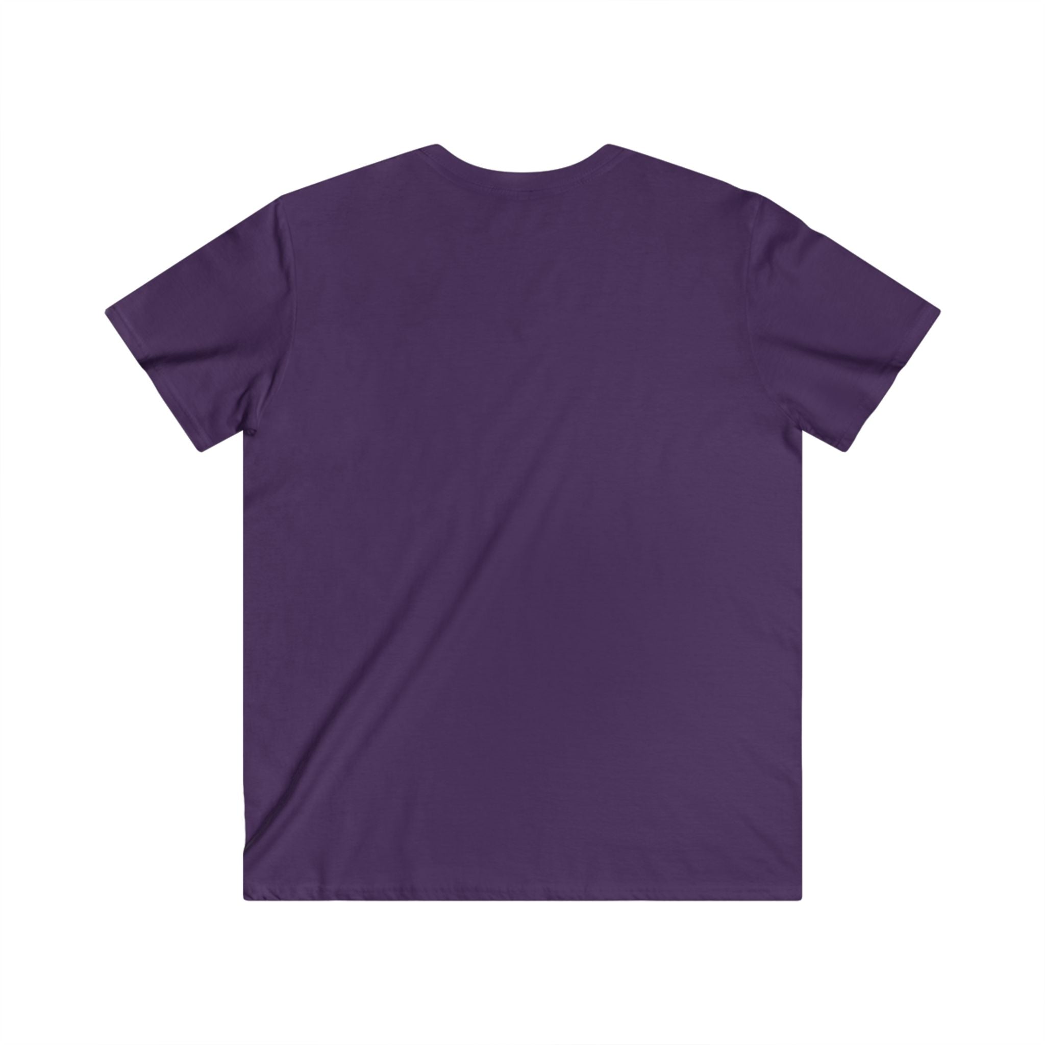 Honor Blue Men's Fitted V-Neck Tee - Casual Style for Every Occasion
