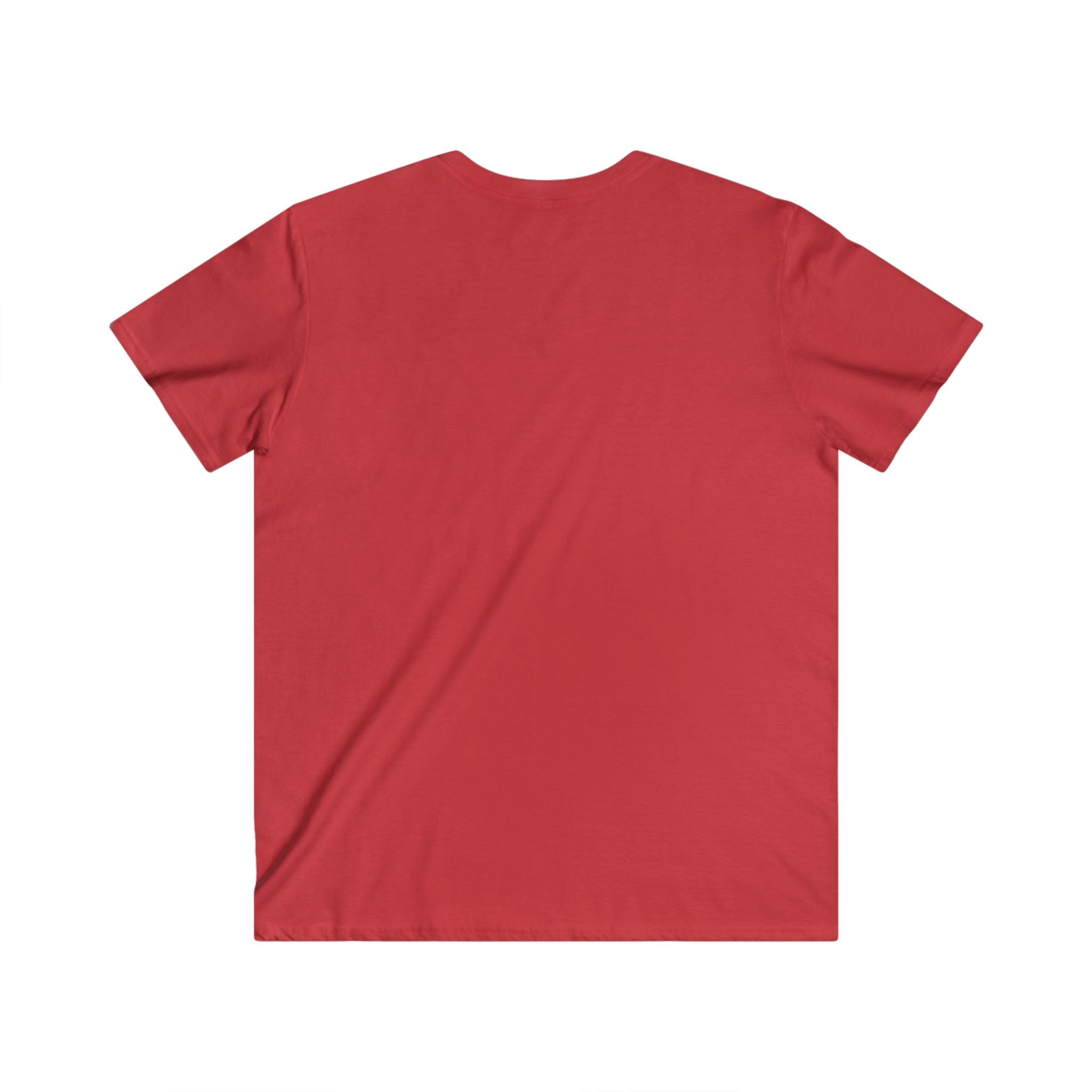 Honor Blue Men's Fitted V-Neck Tee - Casual Style for Every Occasion