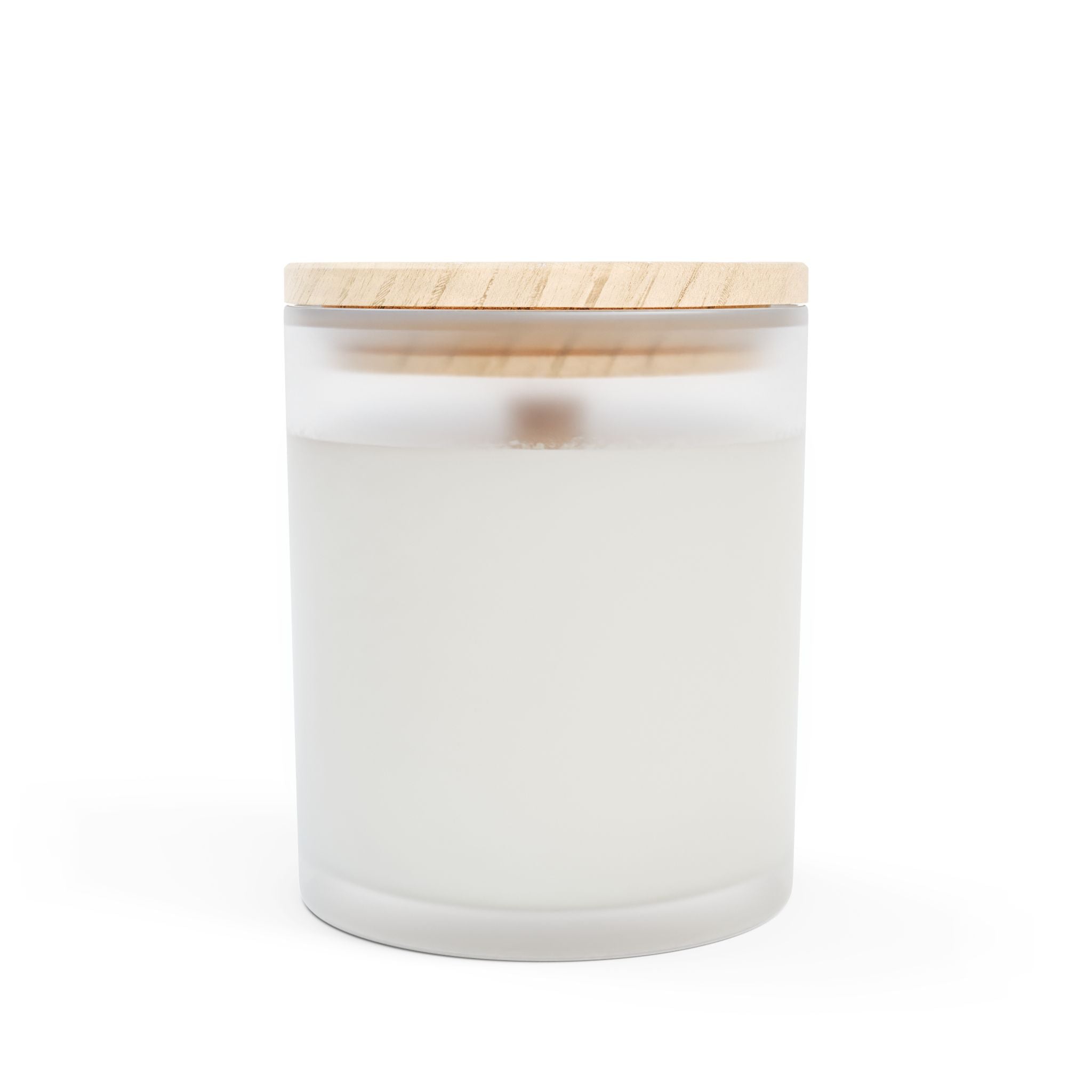 Honor Blue Frosted Glass Candle | 11oz Aromatherapy Candle for Home Decor & Gifting
