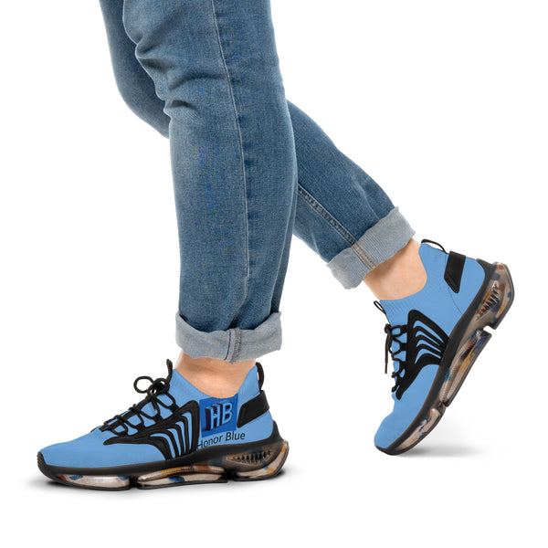 Men's Mesh Sneakers - Honor Blue Athletic Shoes for Style and Comfort