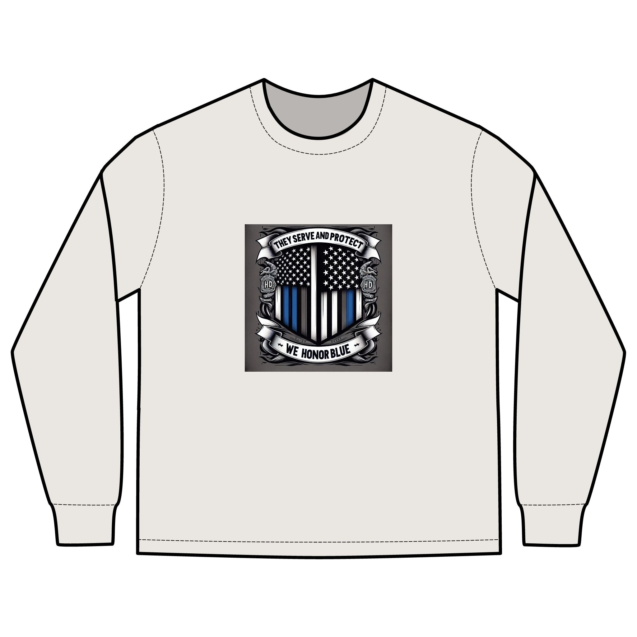 Men's Heavy Faded Long Sleeve Tee