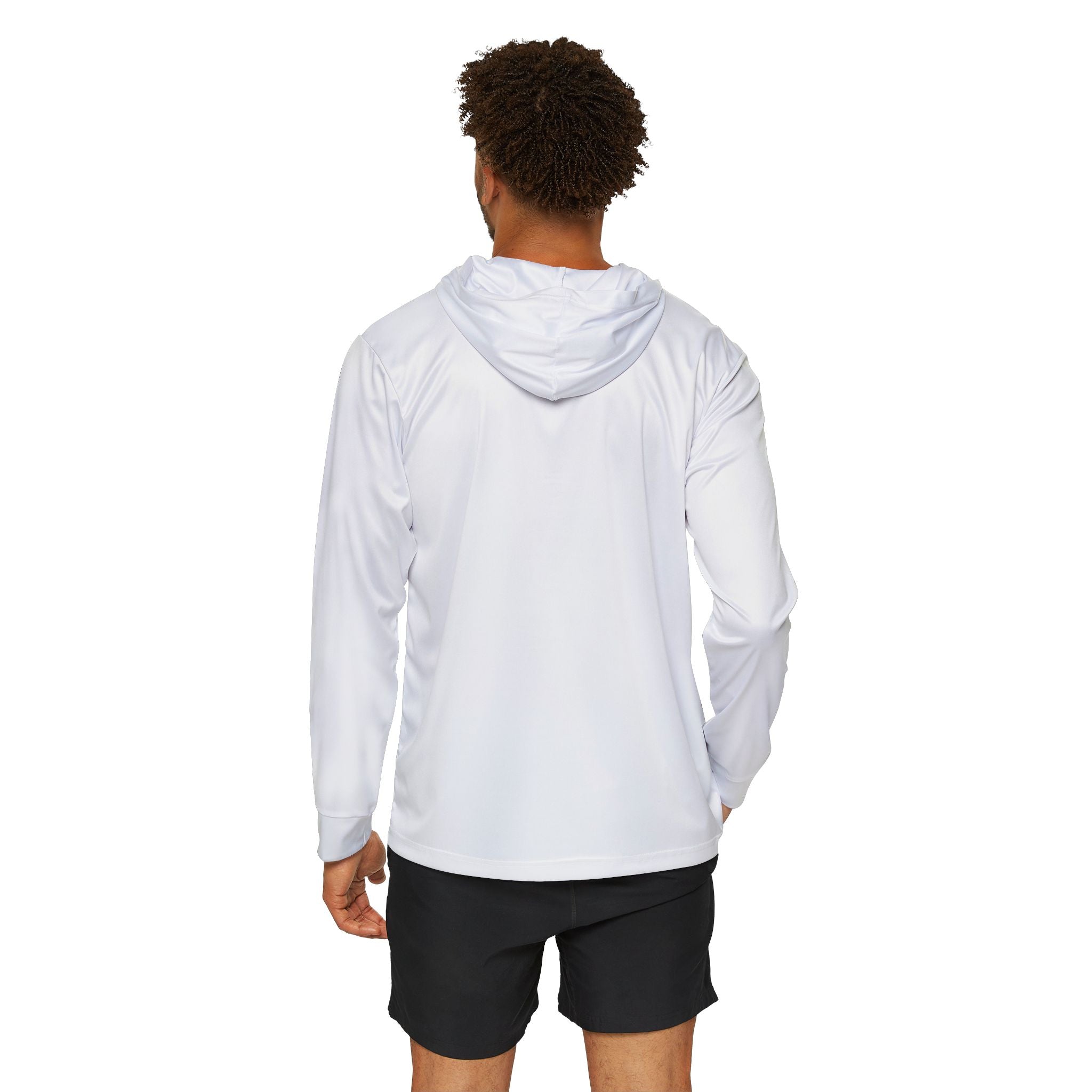 Honor Blue Men's Sports Warmup Hoodie - Perfect for Active Lifestyle & Patriotic Events