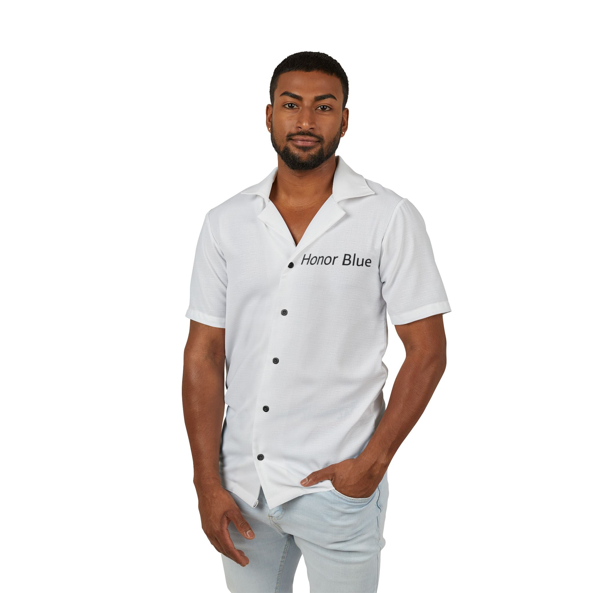 Men's Hawaiian Camp Shirt (AOP)