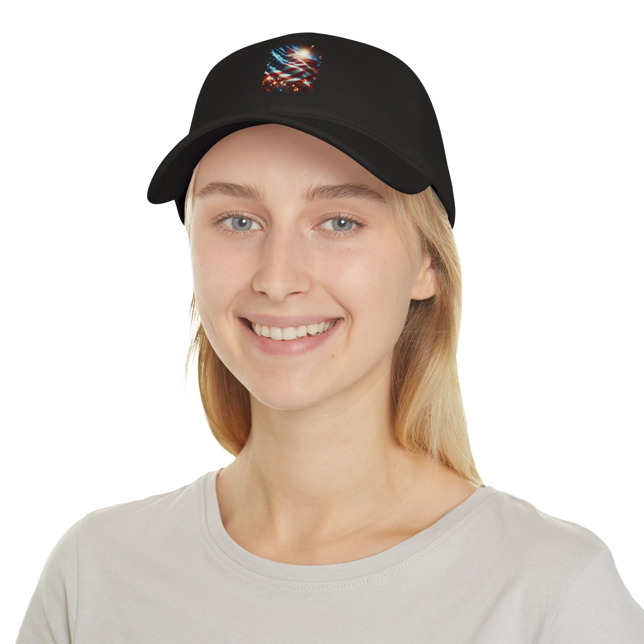 Honor Blue Low Profile Baseball Cap - Casual Style for Everyday Wear