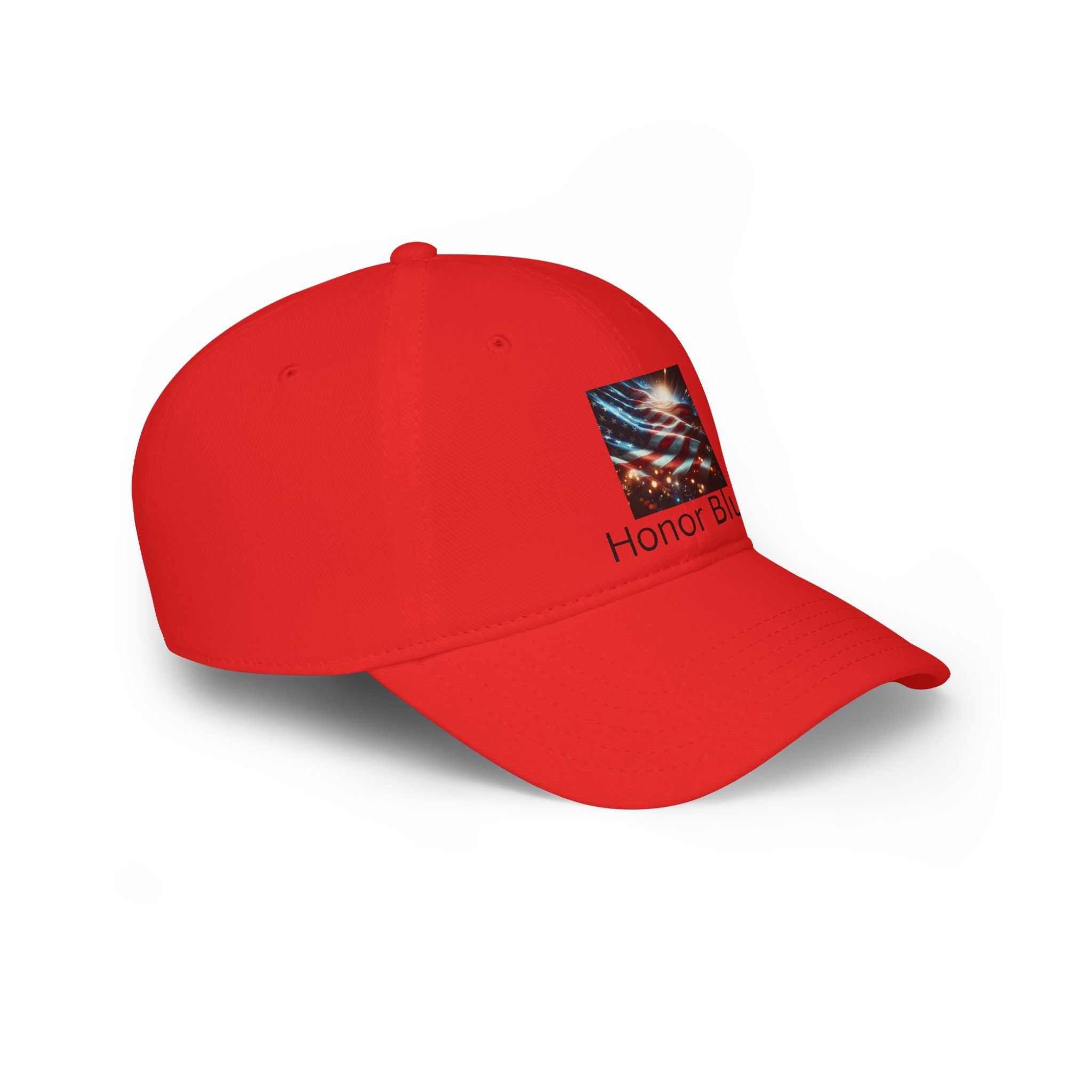 Honor Blue Low Profile Baseball Cap - Casual Style for Everyday Wear