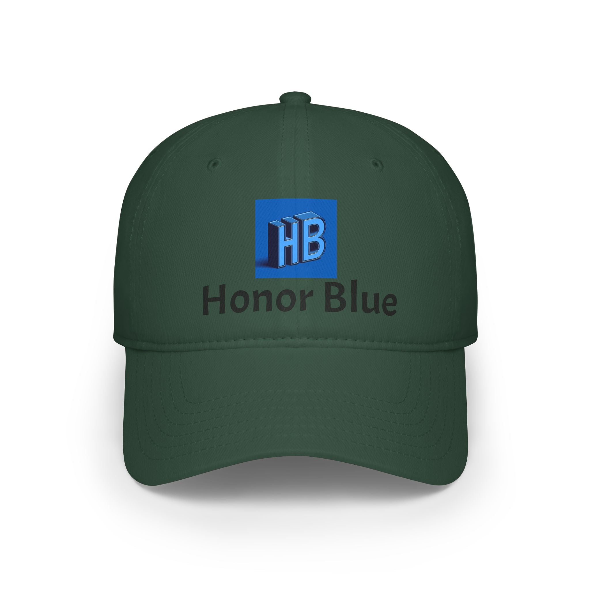Honor Blue Low Profile Baseball Cap | Stylish Adjustable Cap, Perfect for Outdoor Activities, Casual Wear, and Gifts