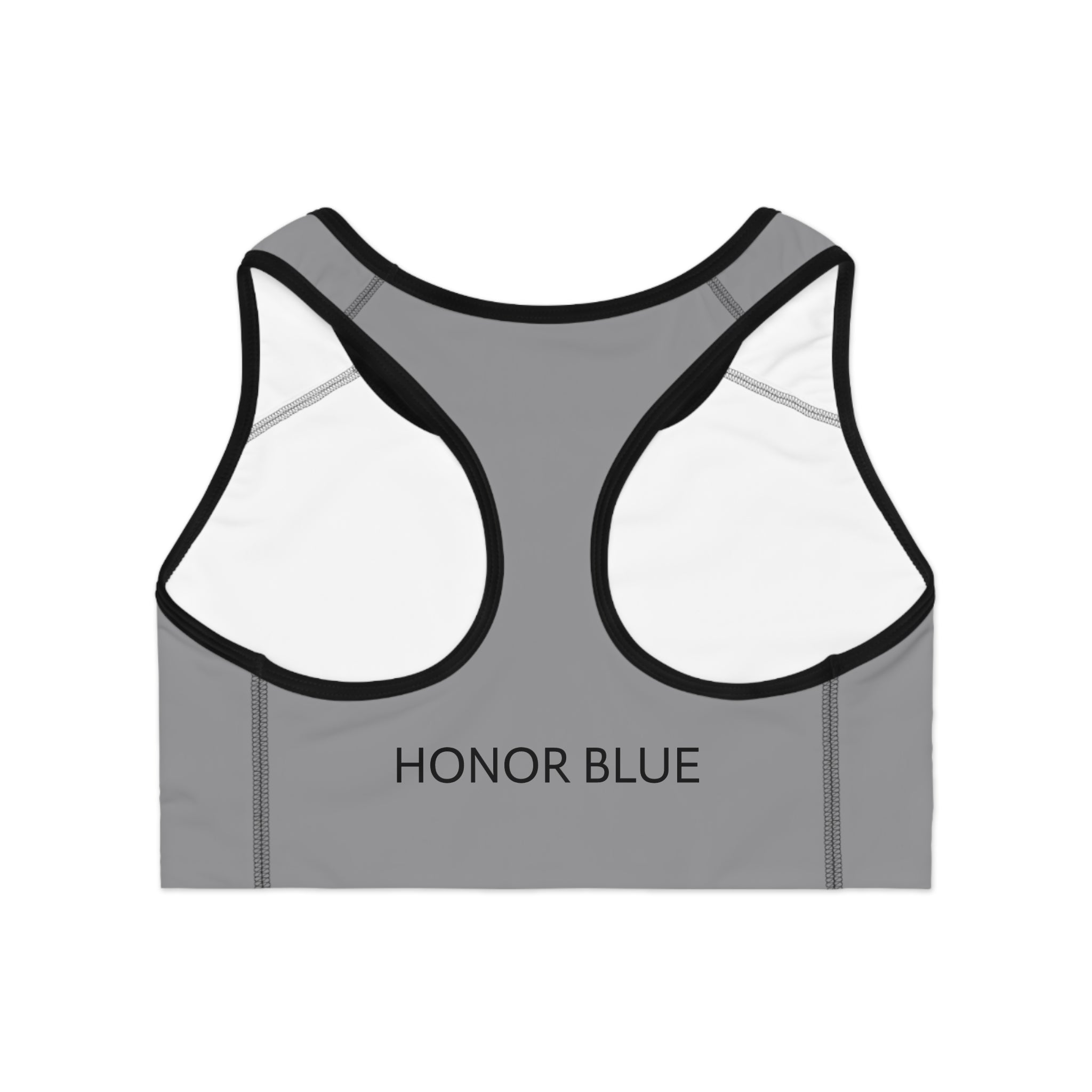 Honor Blue Sports Bra - Stylish Activewear for Comfort & Performance