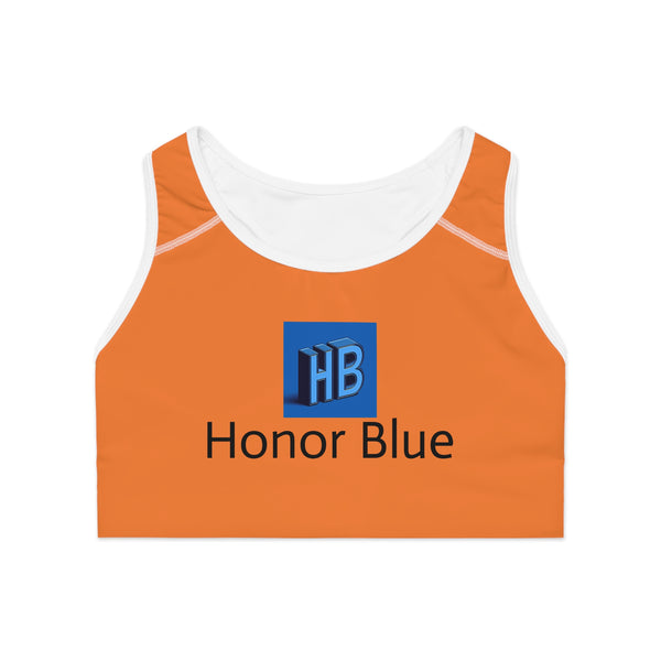 Honor Blue Sports Bra - Comfortable, Stylish Activewear for Athletes