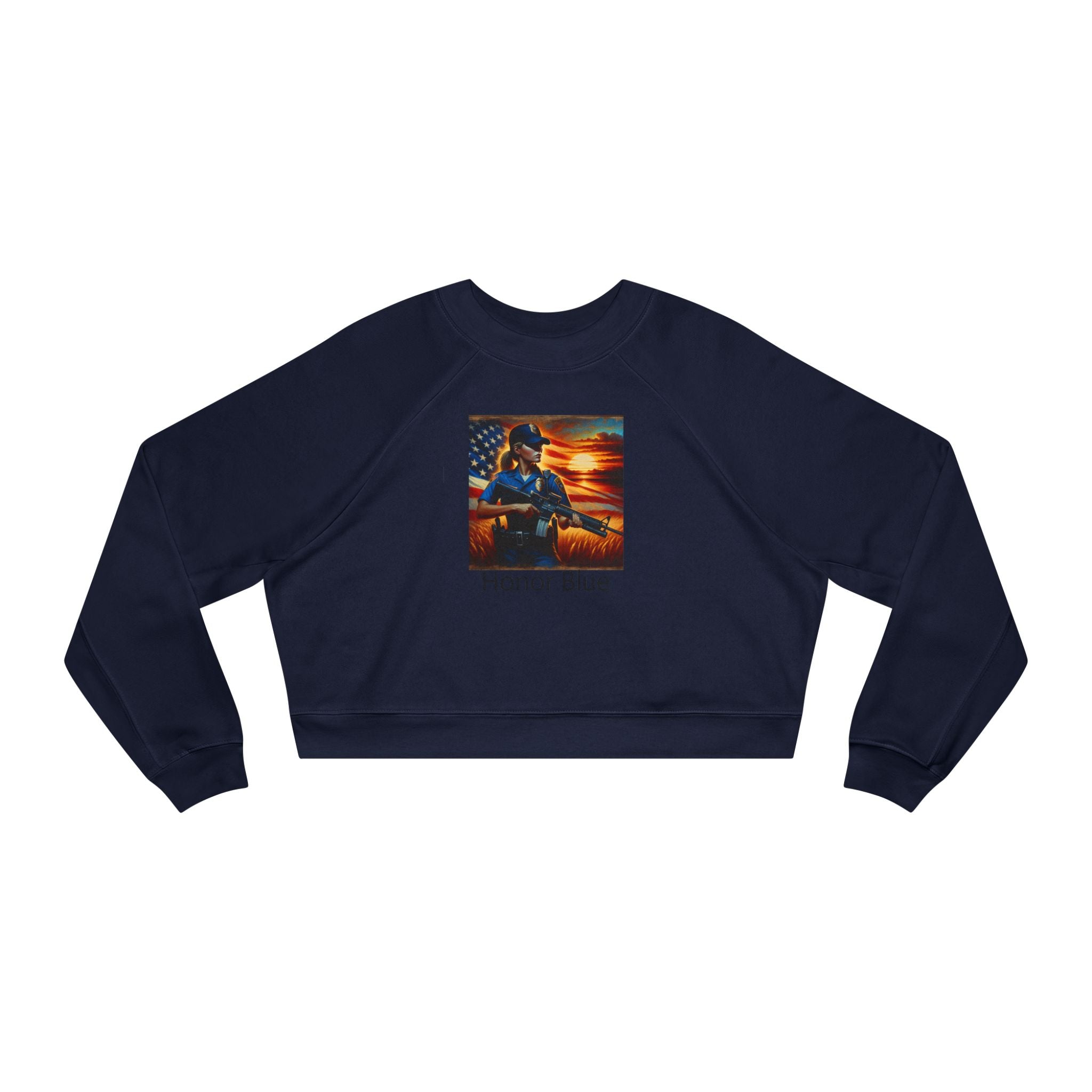 Women's Cropped Fleece Pullover