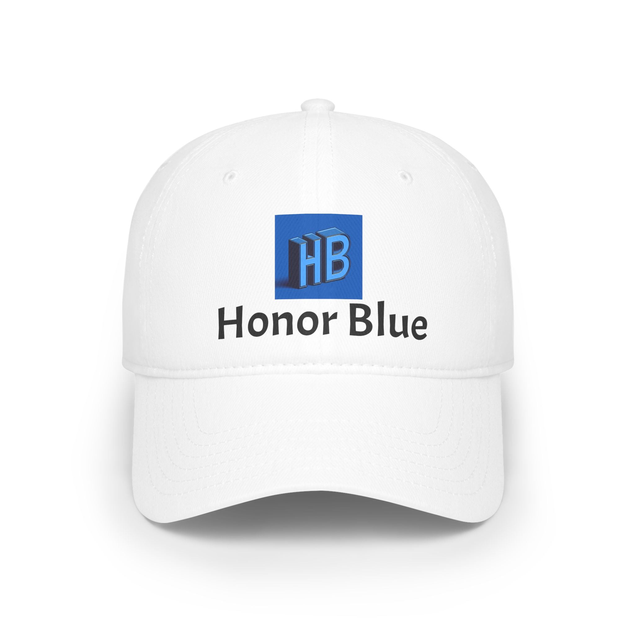 Honor Blue Low Profile Baseball Cap | Stylish Adjustable Cap, Perfect for Outdoor Activities, Casual Wear, and Gifts