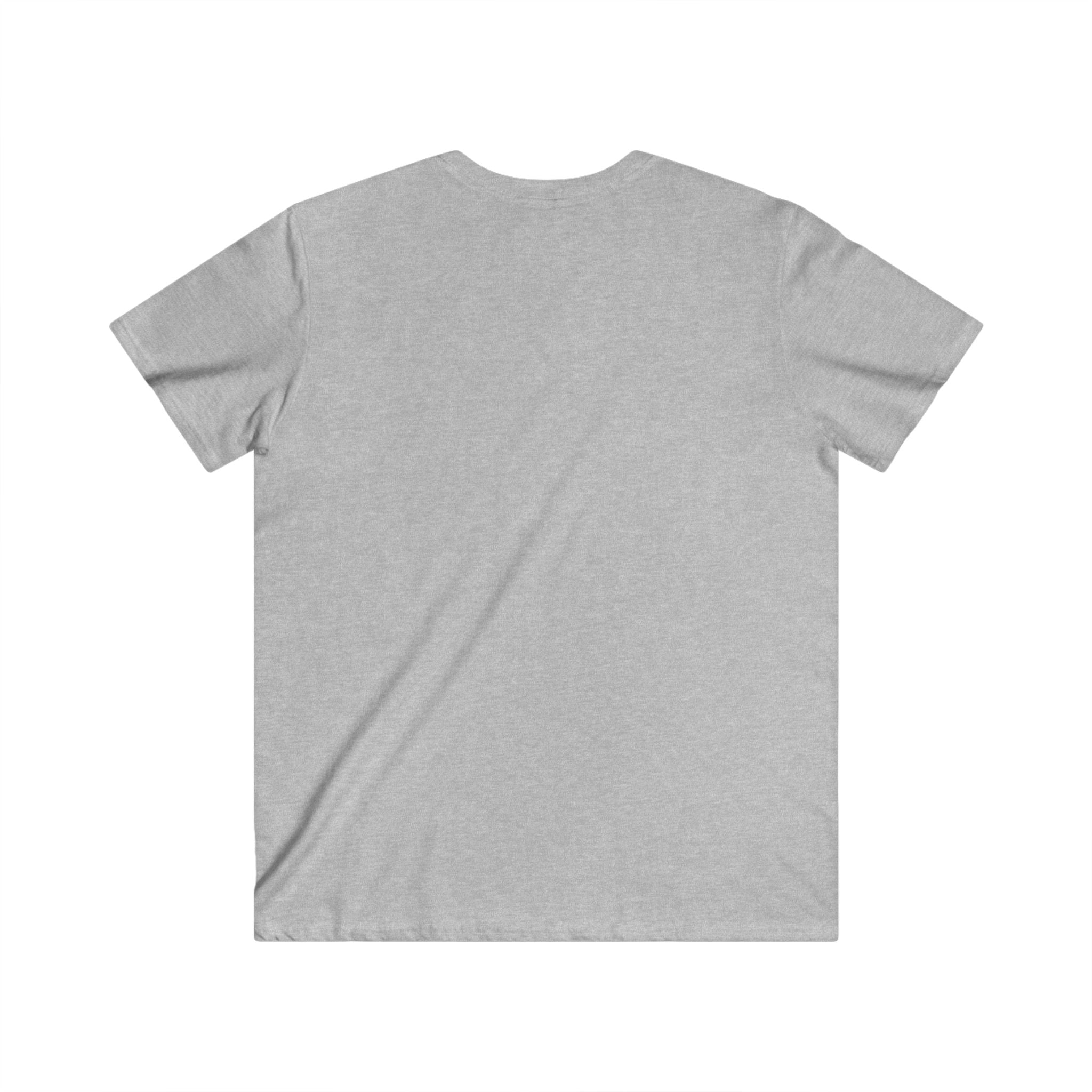 Honor Blue Men's Fitted V-Neck Tee - Casual Style for Every Occasion