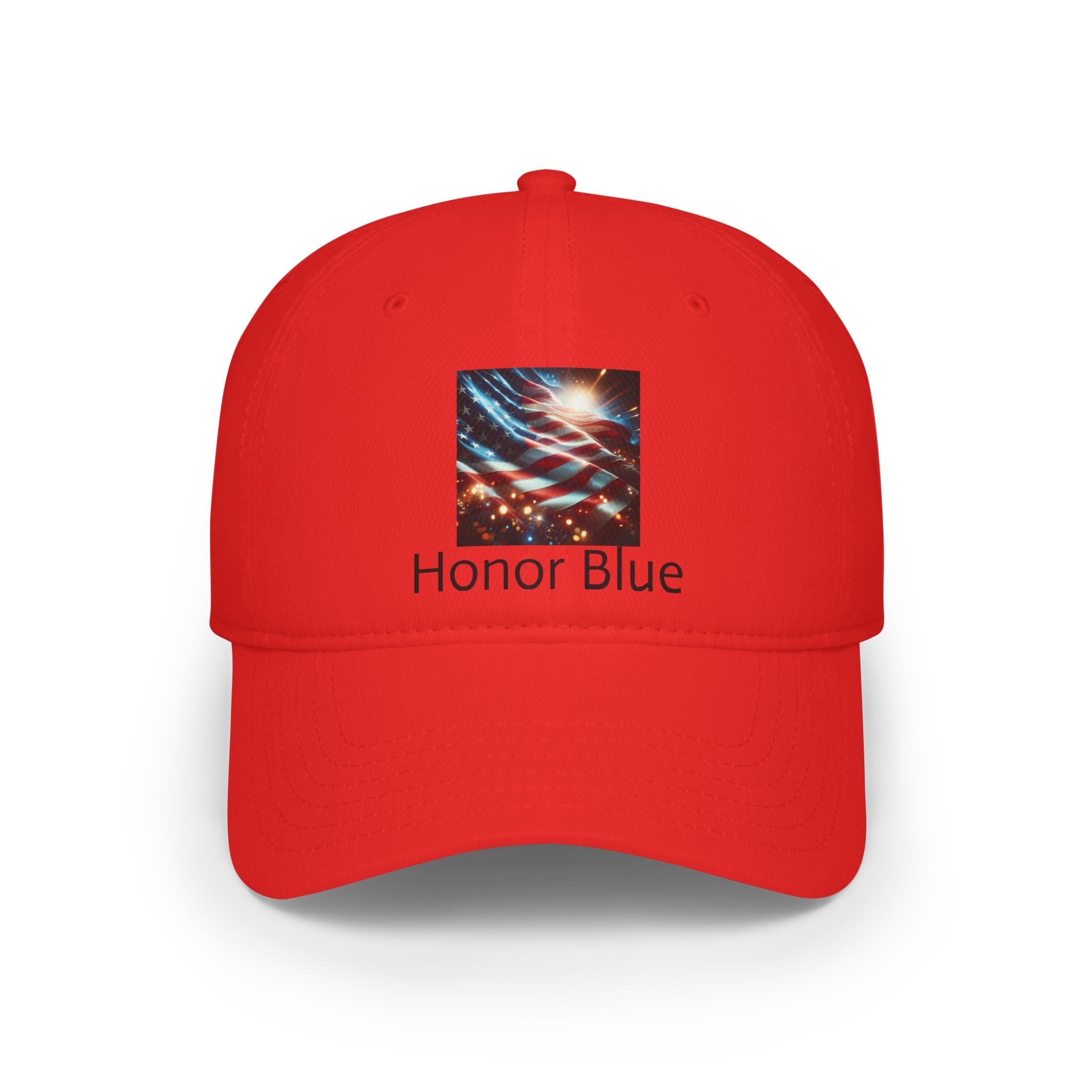 Honor Blue Low Profile Baseball Cap - Casual Style for Everyday Wear