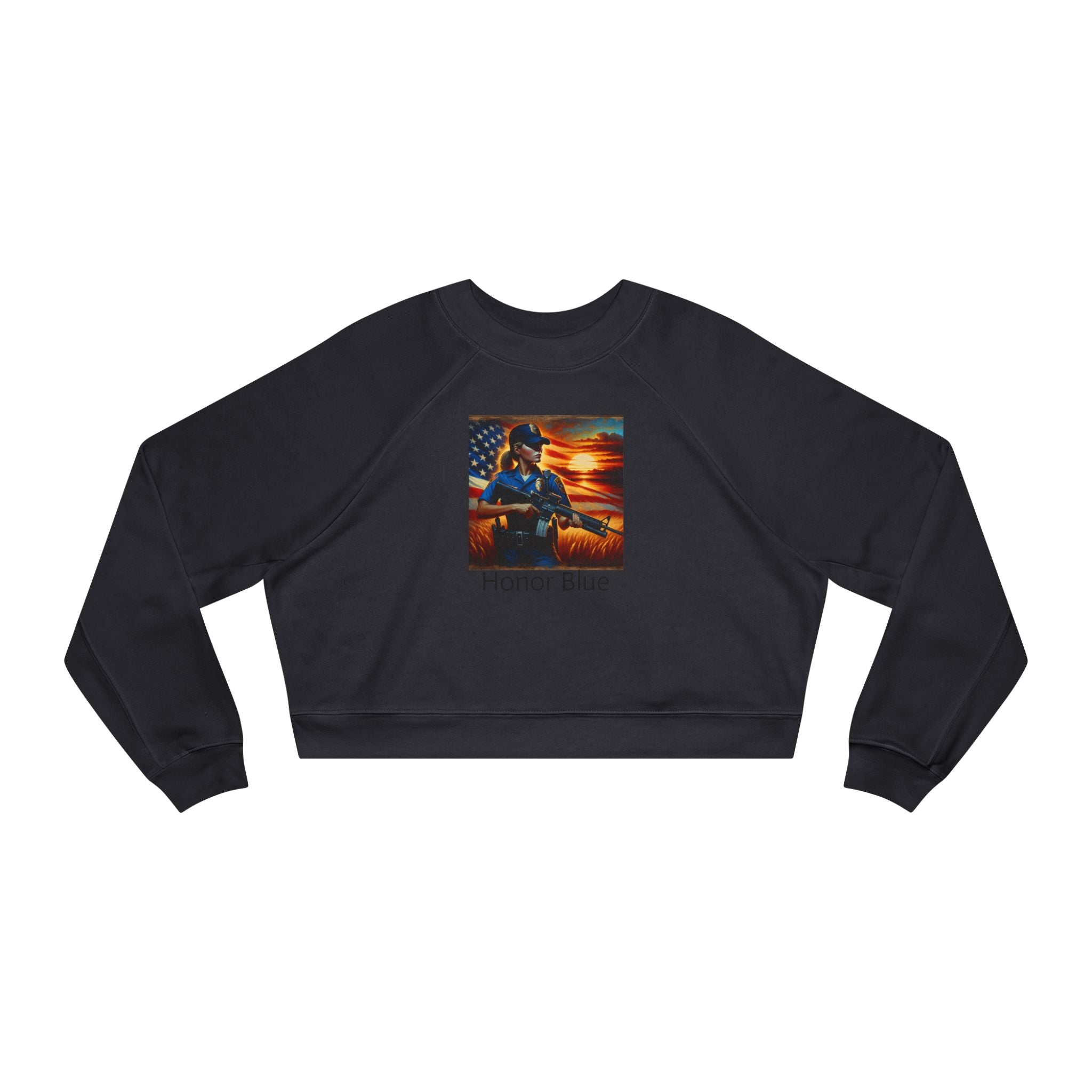 Women's Cropped Fleece Pullover