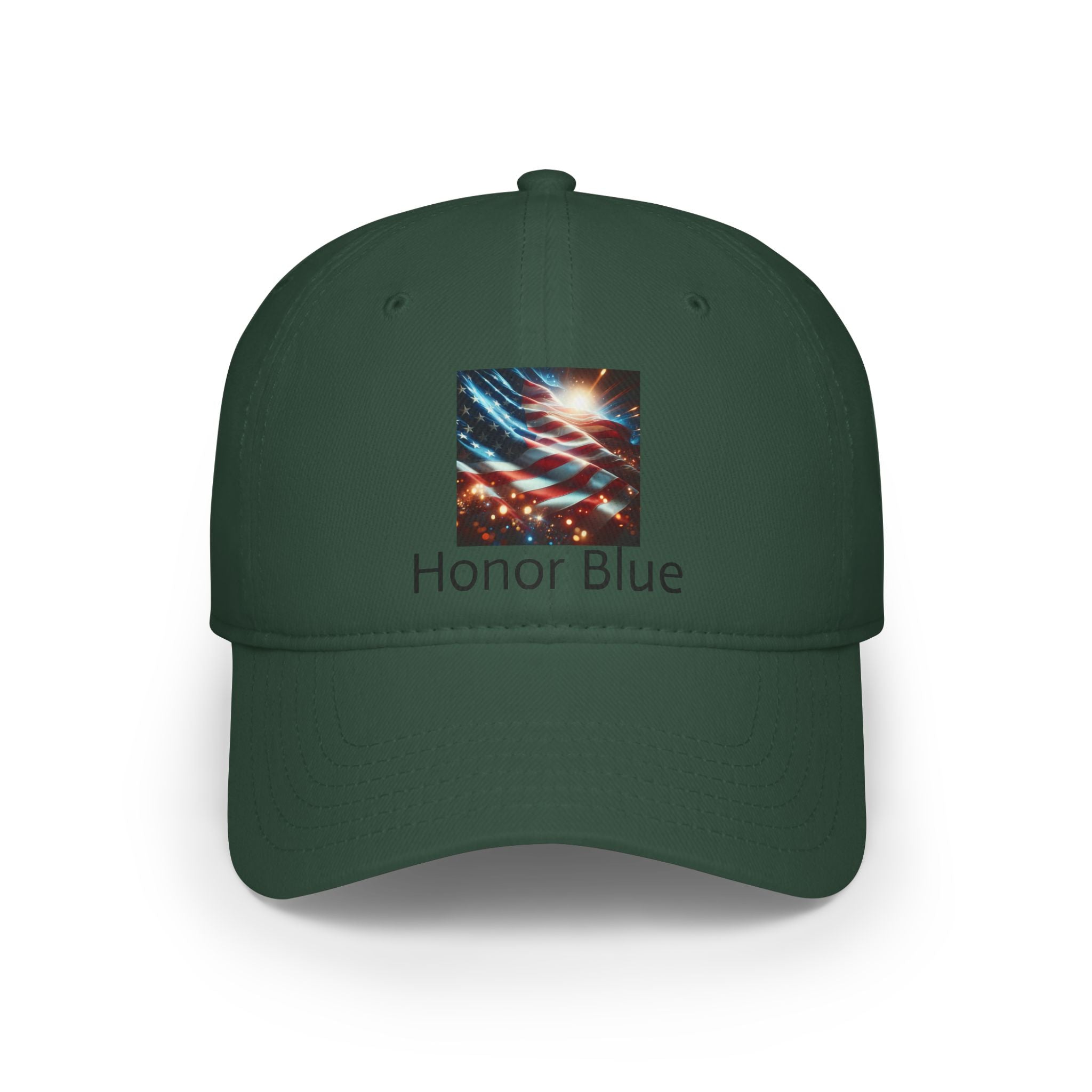 Honor Blue Low Profile Baseball Cap - Casual Style for Everyday Wear