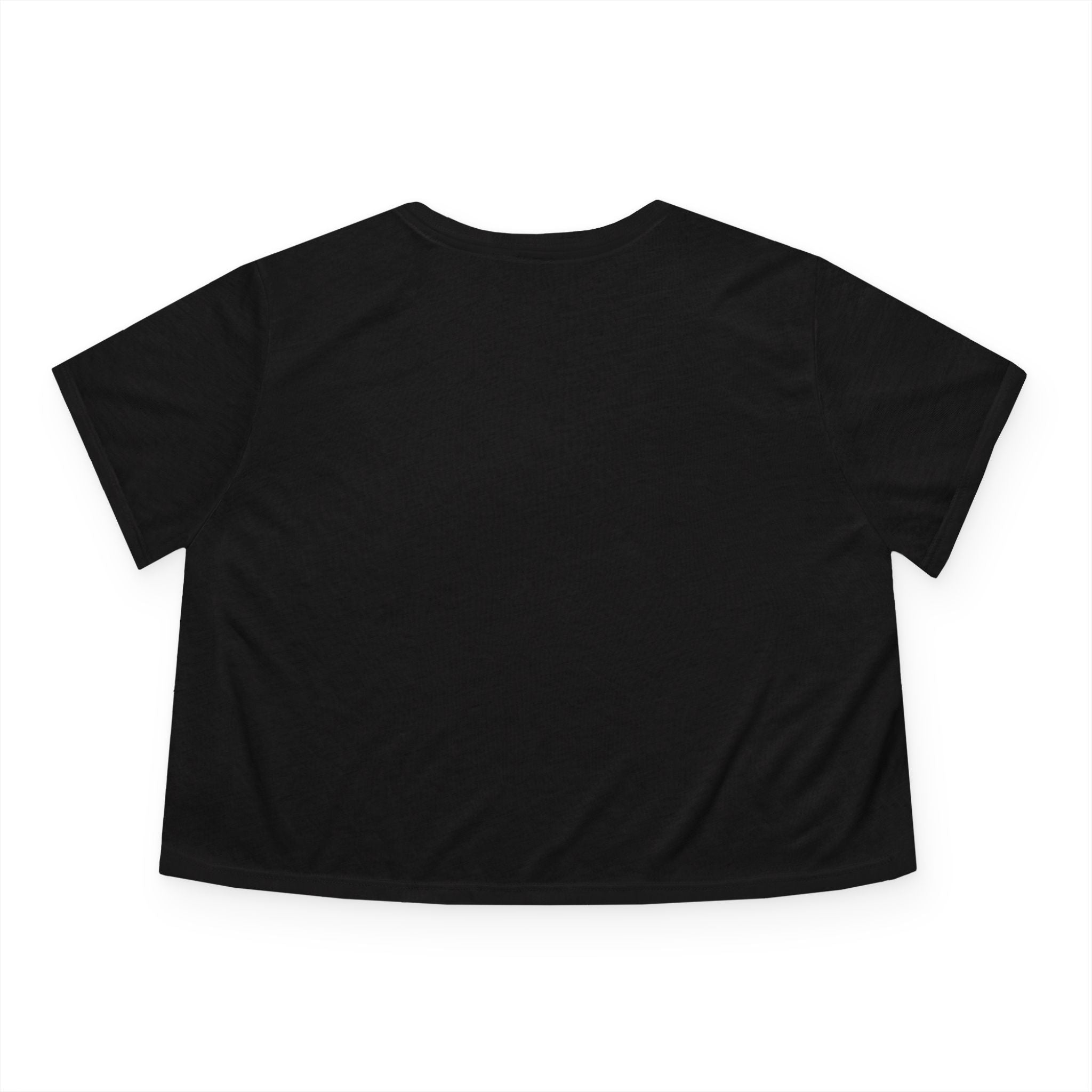Honor Blue Women's Flowy Cropped Tee - Stylish & Comfortable Casual Wear