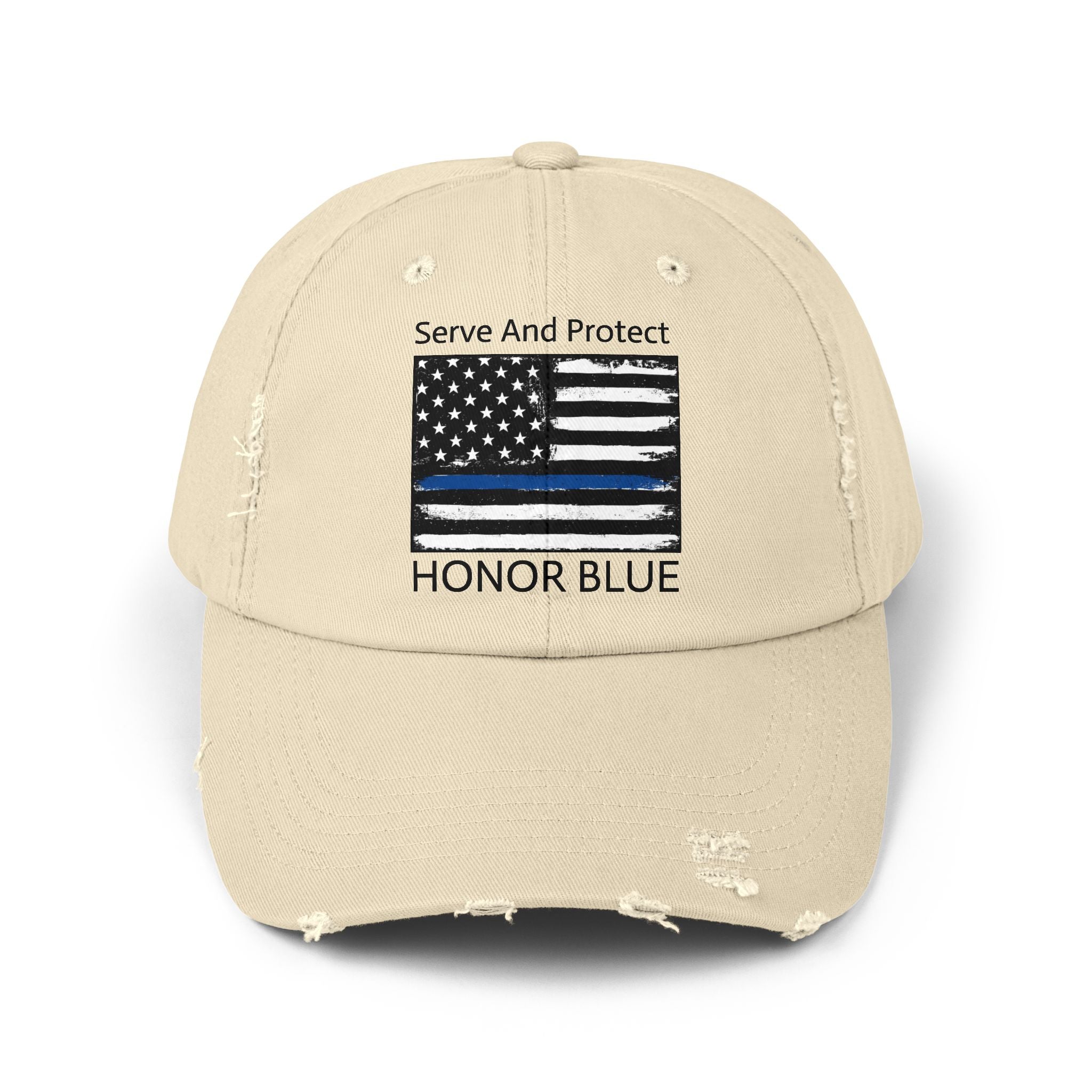 Unisex Distressed Cap