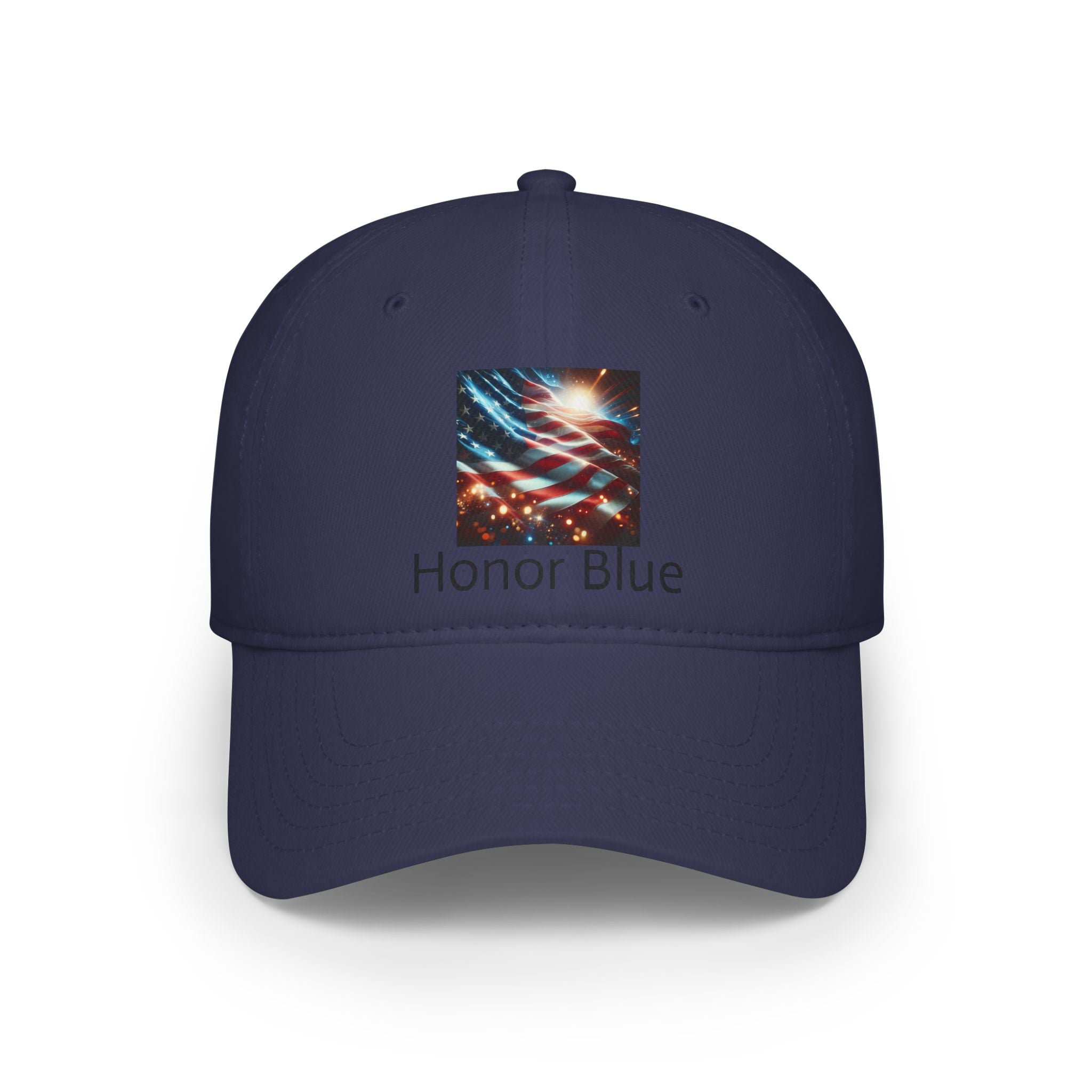 Honor Blue Low Profile Baseball Cap - Casual Style for Everyday Wear