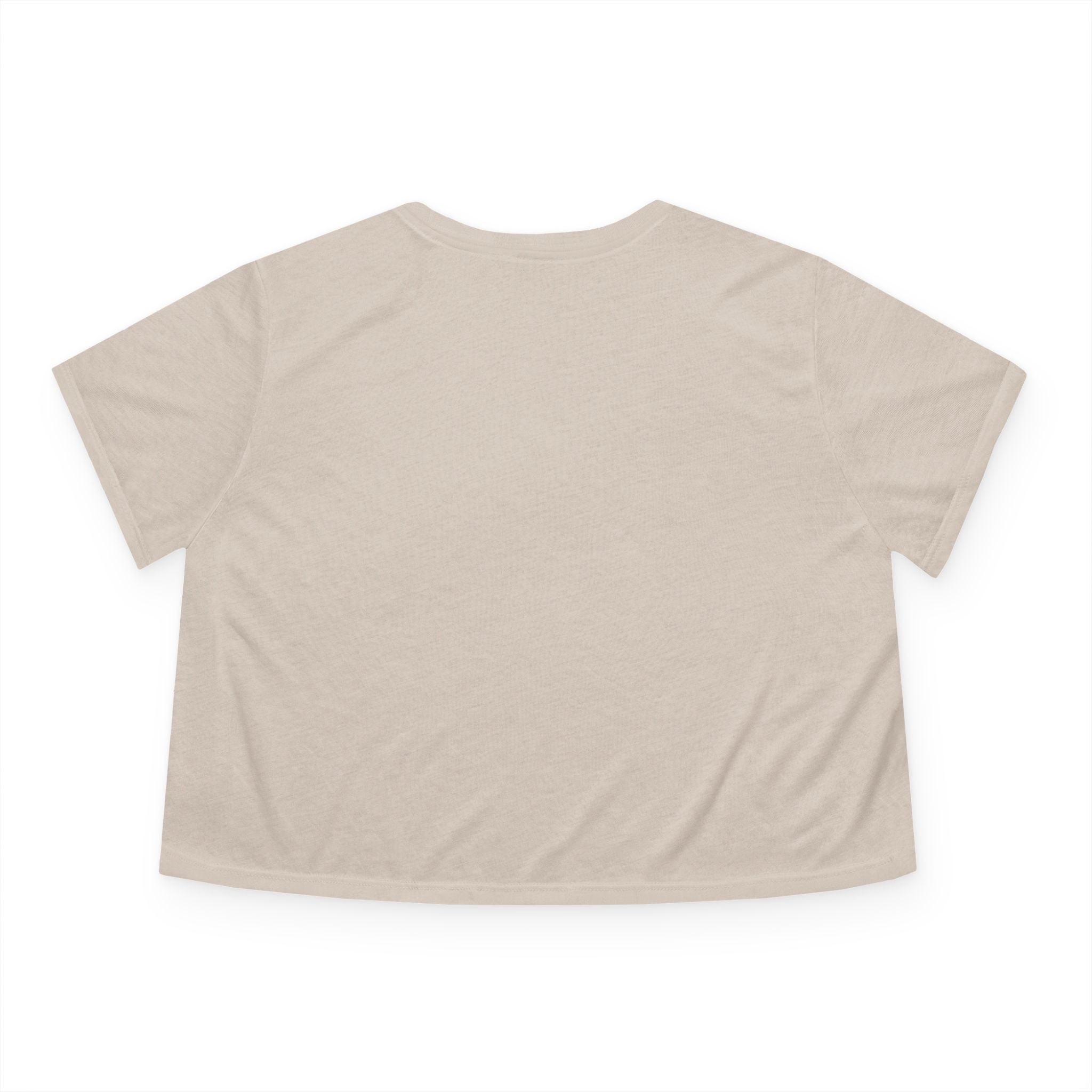 Honor Blue Women's Flowy Cropped Tee - Stylish & Comfortable Casual Wear